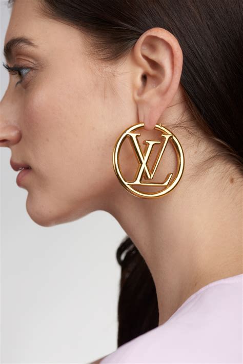 louis vuitton earings|louis vuitton symbol earrings.